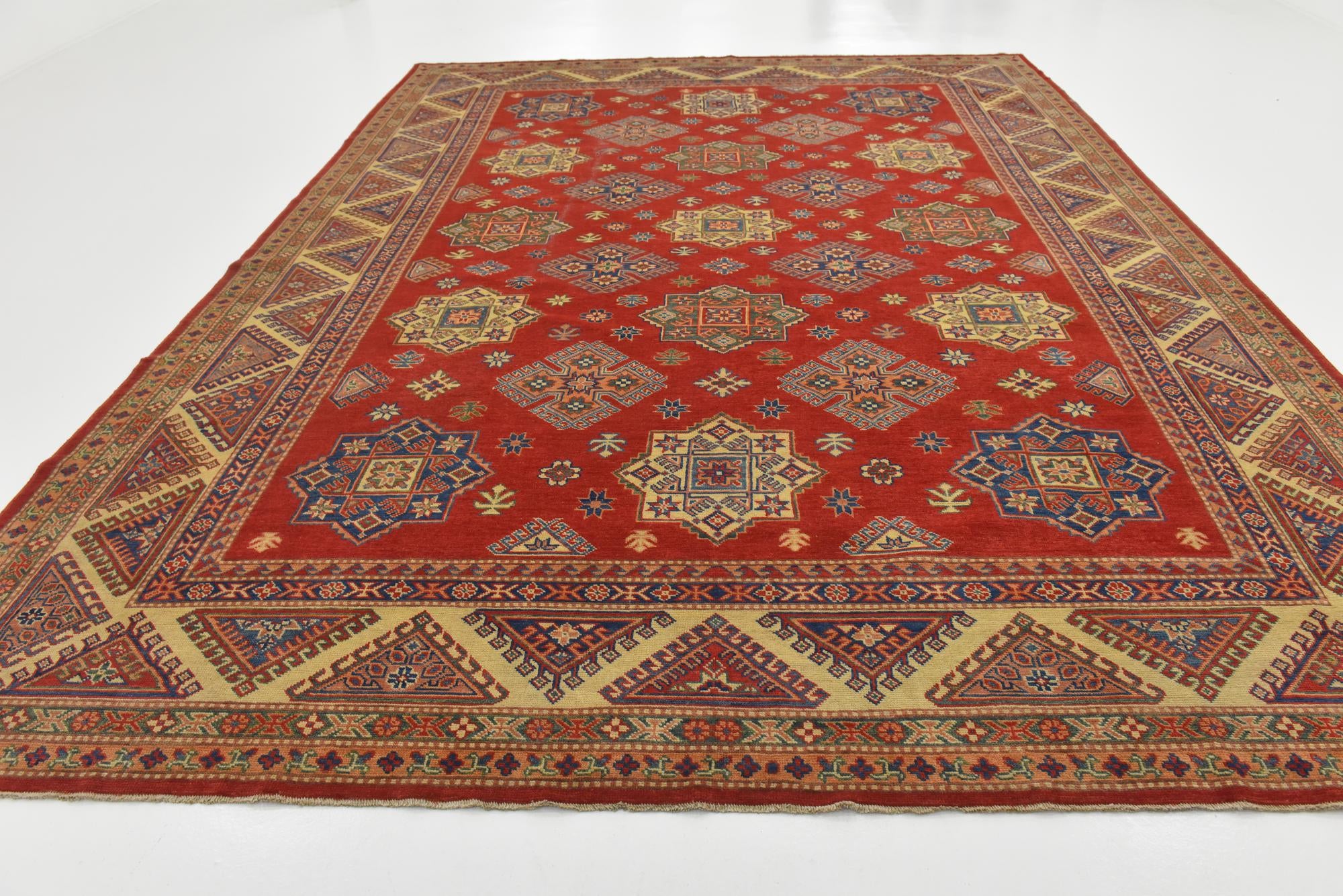 10' 2 x 14' Hand Knotted Kazak Oriental Rug