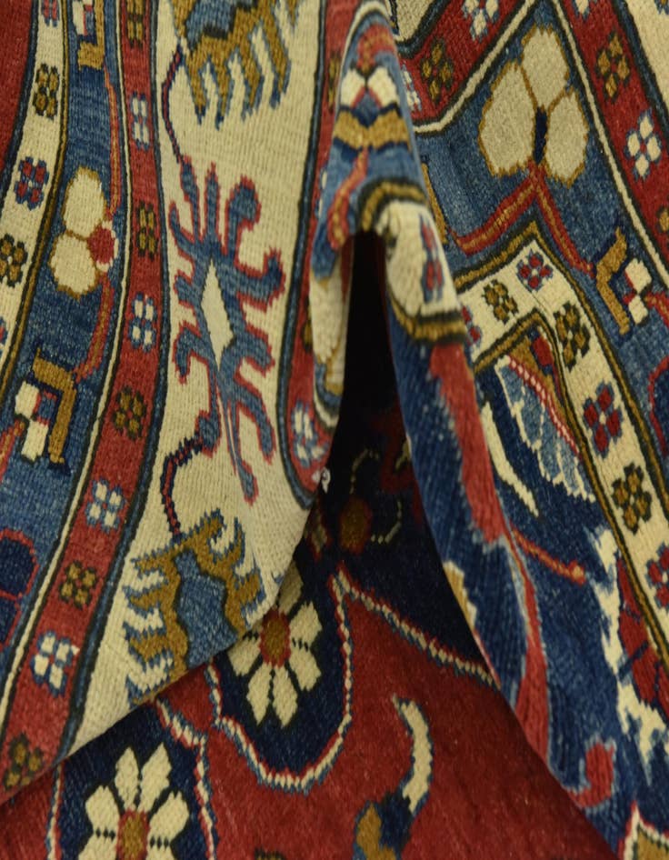 Detail image of 13' x 15' 10 Hand Knotted Kazak Rug