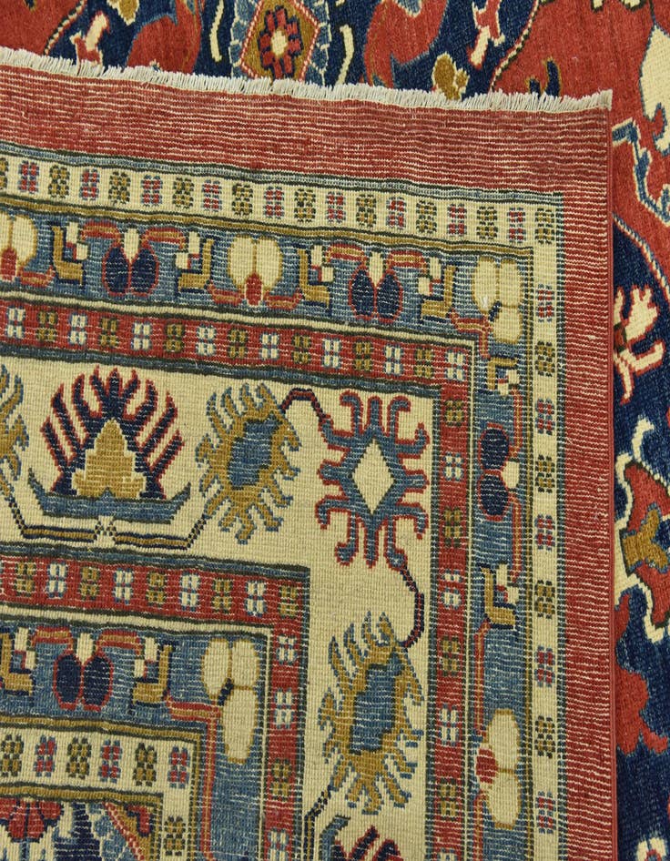 Detail image of 13' x 15' 10 Hand Knotted Kazak Rug