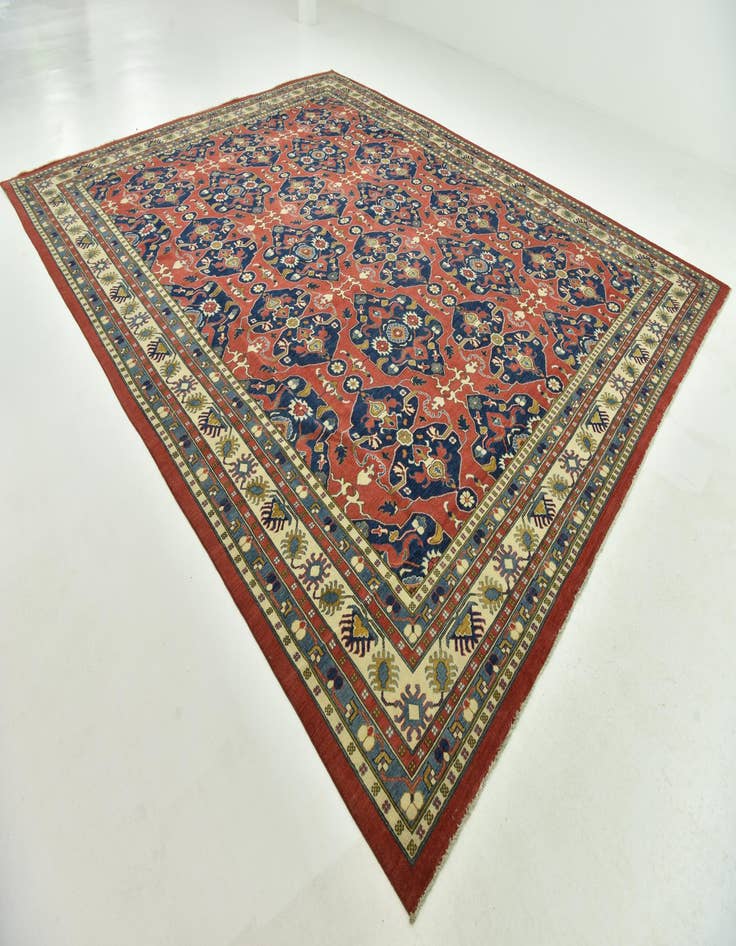 Detail image of 13' x 15' 10 Hand Knotted Kazak Rug