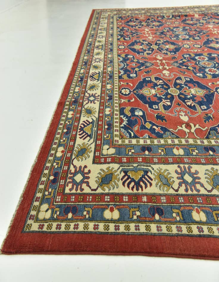 Detail image of 13' x 15' 10 Hand Knotted Kazak Rug