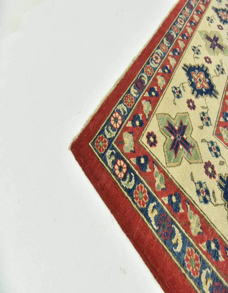 Detail image of 9' 2 x 11' 9 Hand Knotted Kazak Rug