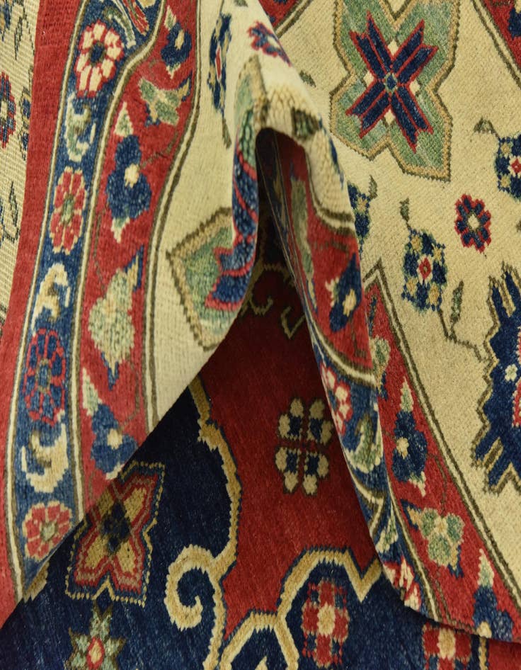 Detail image of 9' 2 x 11' 9 Hand Knotted Kazak Rug