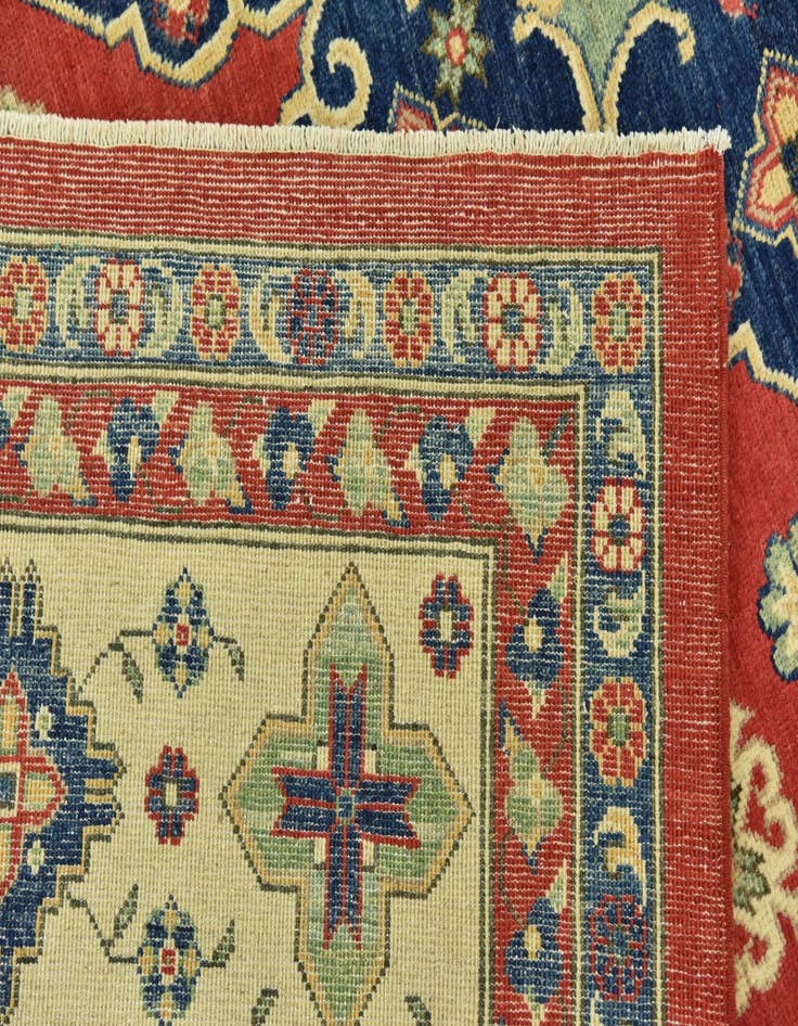 Detail image of 9' 2 x 11' 9 Hand Knotted Kazak Rug