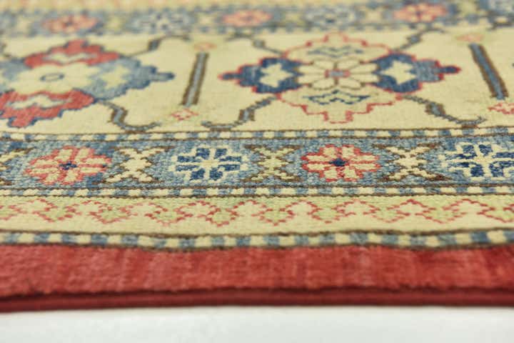 9' 9 x 13' 9 Hand Knotted Kazak Rug
