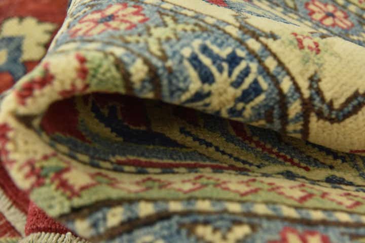 9' 9 x 13' 9 Hand Knotted Kazak Rug