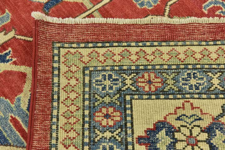 9' 9 x 13' 9 Hand Knotted Kazak Rug