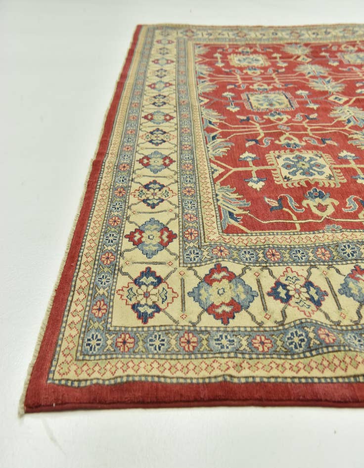 Detail image of 9' 9 x 13' 9  Hand Knotted Kazak Rug