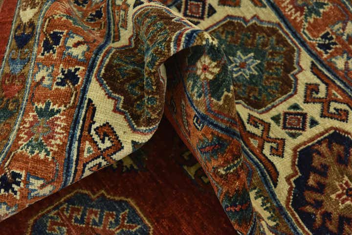 12' x 14' 8 Hand Knotted Kazak Rug