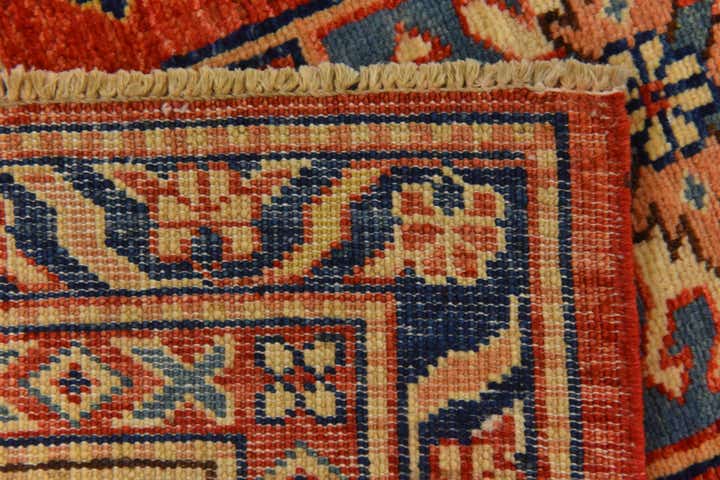 170cm x 235cm Hand Knotted Kazak Oriental Rug