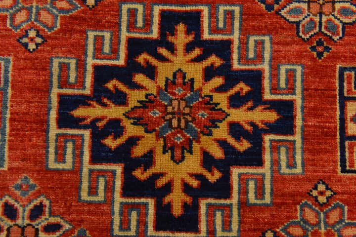 170cm x 235cm Hand Knotted Kazak Oriental Rug
