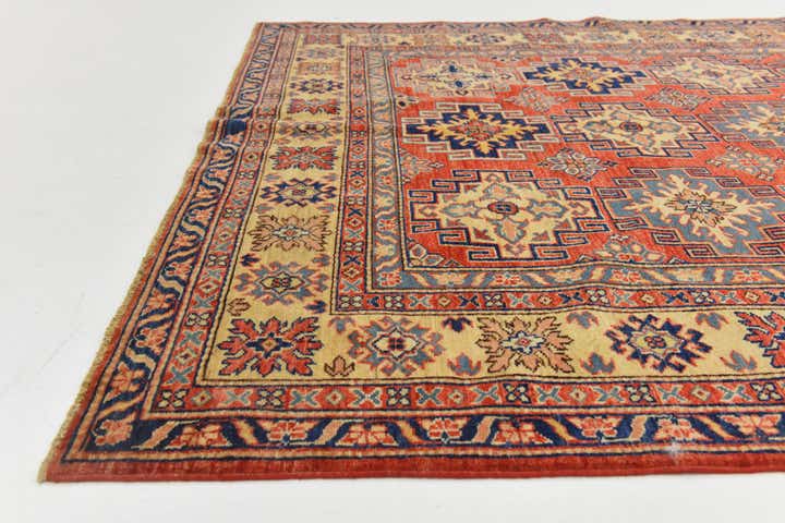 170cm x 235cm Hand Knotted Kazak Oriental Rug
