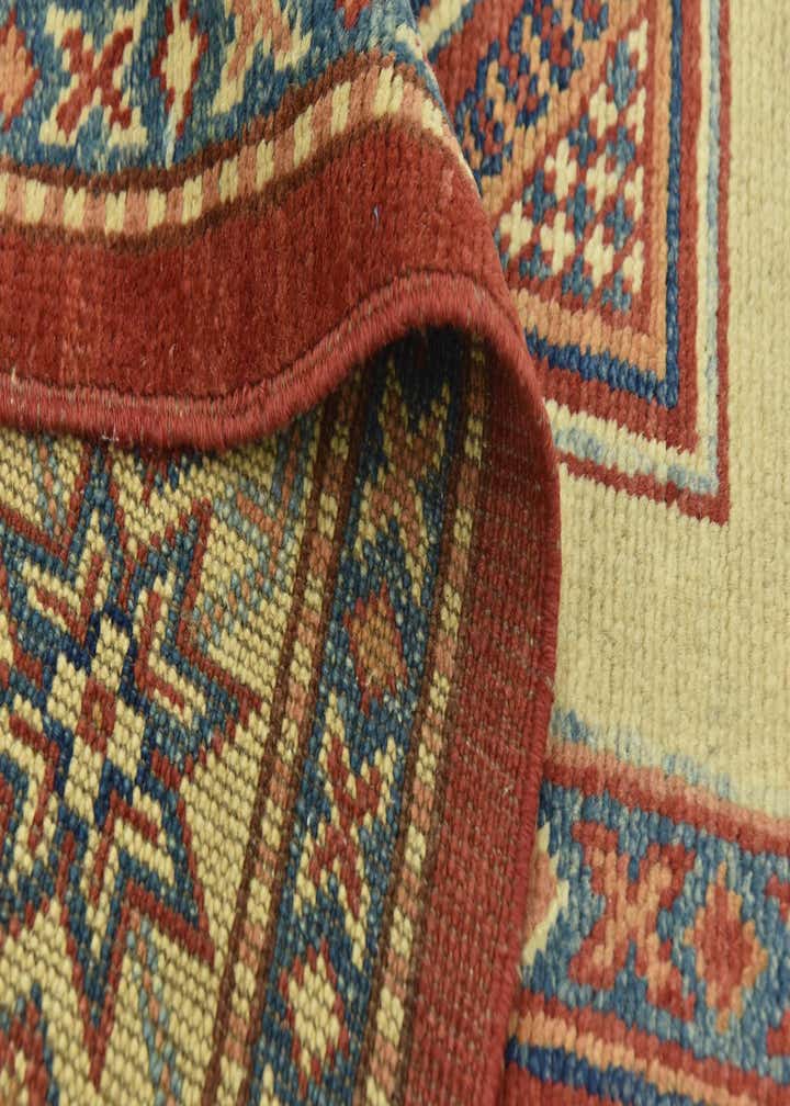 4' 9 x 6' 5 Hand Knotted Kazak Rug
