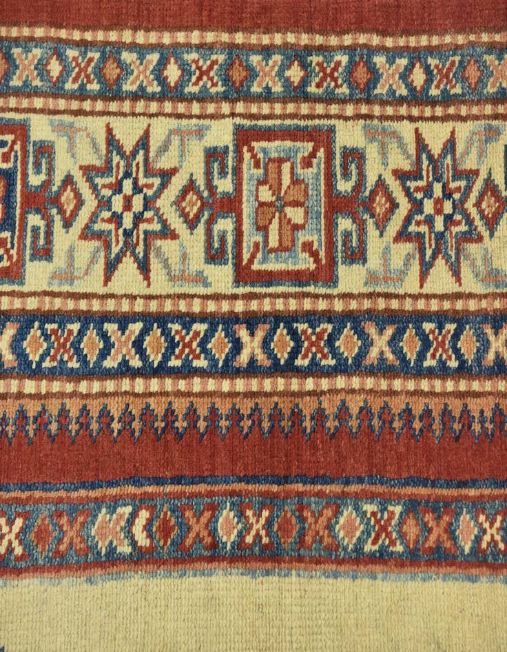 Detail image of 4' 9 x 6' 5 Hand Knotted Kazak Rug
