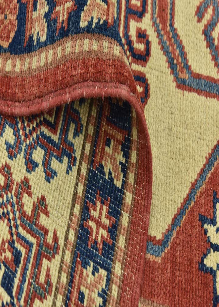 5' 9 x 8' 5 Hand Knotted Kazak Rug