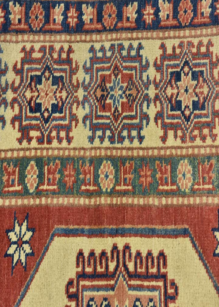 5' 9 x 8' 5 Hand Knotted Kazak Rug