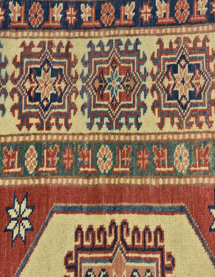 Detail image of 5' 9 x 8' 5  Hand Knotted Kazak Rug