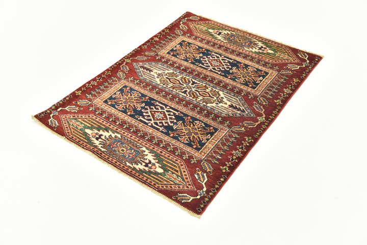 3' x 4' Hand Knotted Kazak Oriental Rug
