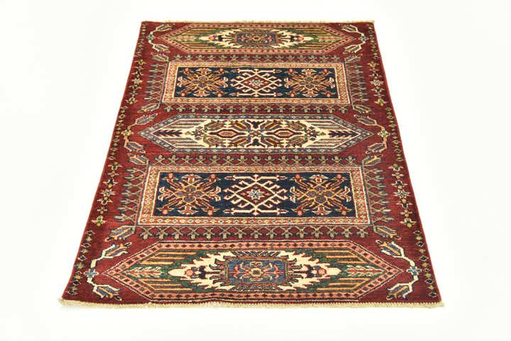 3' x 4' Hand Knotted Kazak Oriental Rug
