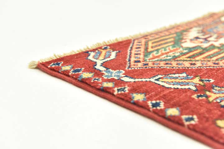3' x 4' Hand Knotted Kazak Oriental Rug