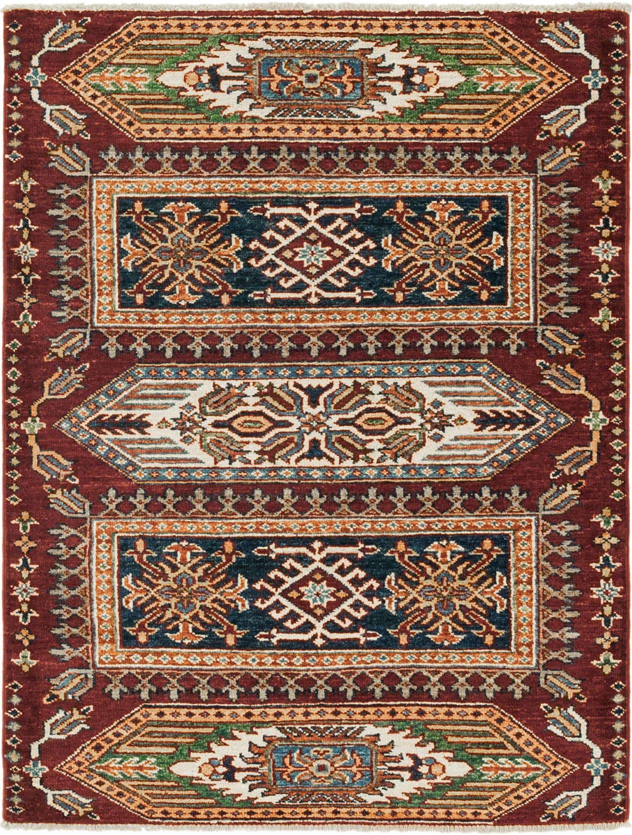 3' x 4' Hand Knotted Kazak Oriental Rug