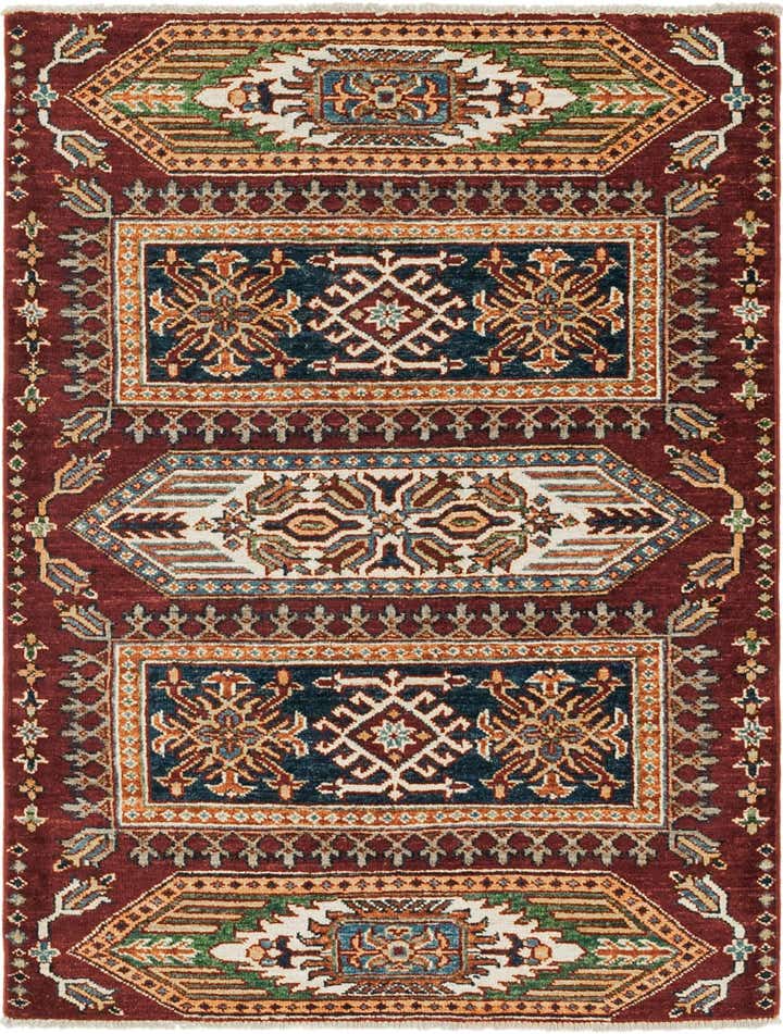3' x 4' Hand Knotted Kazak Oriental Rug