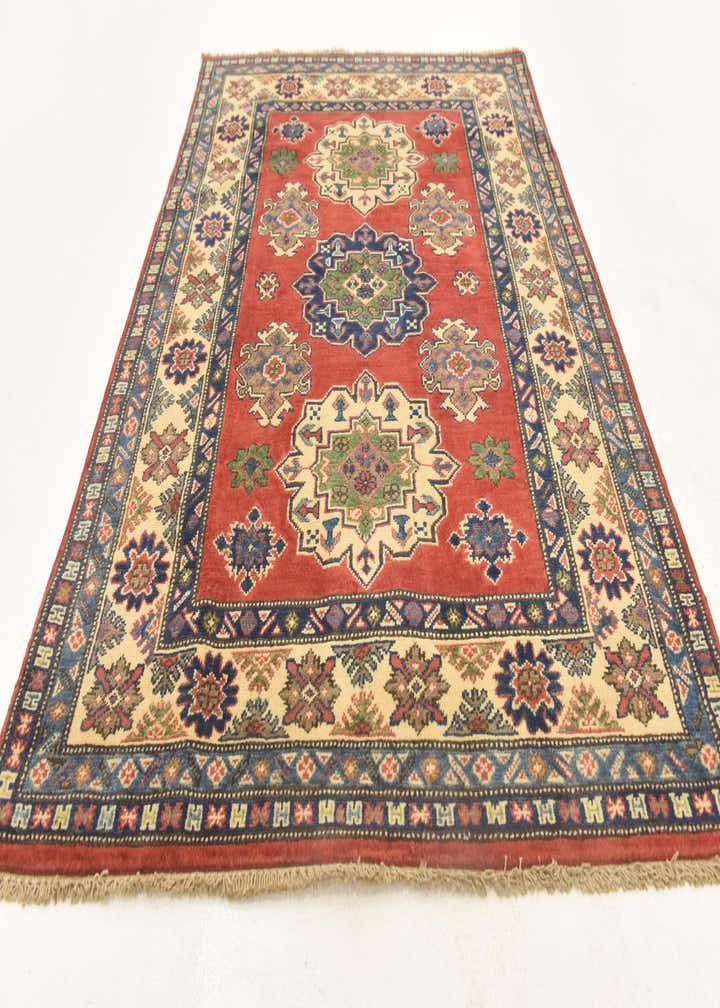 3' 11 x 5' 7 Hand Knotted Kazak Rug