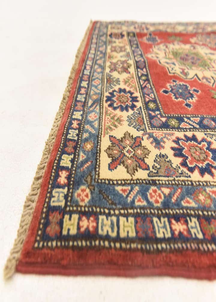 3' 11 x 5' 7 Hand Knotted Kazak Rug