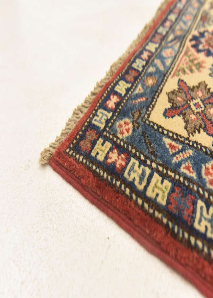 3' 11 x 5' 7 Hand Knotted Kazak Rug