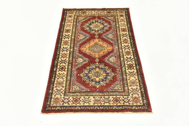 2' 7 x 4' 5 Hand Knotted Kazak Oriental Rug