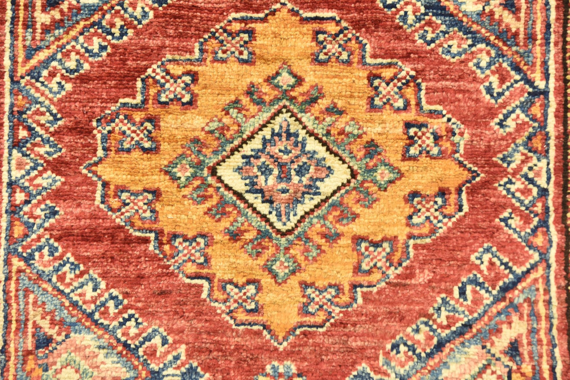 2' 7 x 4' 3 Hand Knotted Kazak Oriental Rug