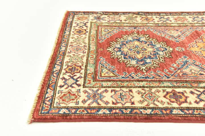 2' 7 x 4' 3 Hand Knotted Kazak Oriental Rug
