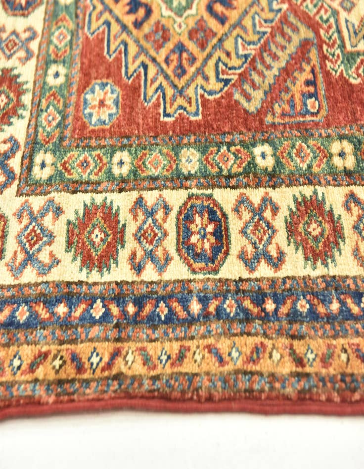 Detail image of 3' x 4' 4  Hand Knotted Kazak Oriental Rug