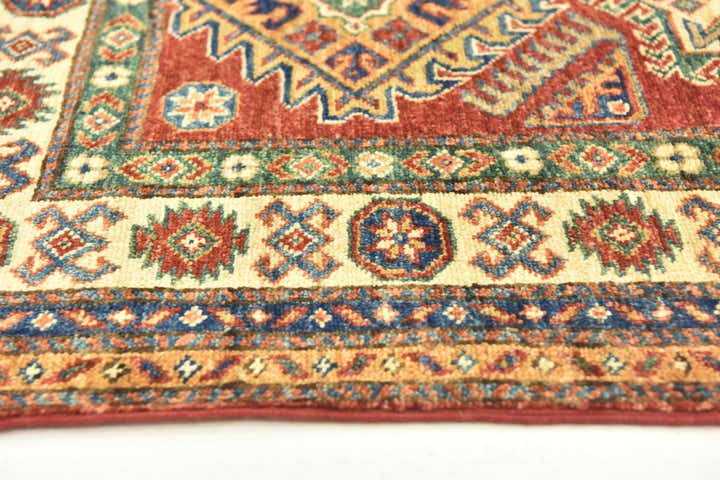 3' x 4' 4 Hand Knotted Kazak Oriental Rug