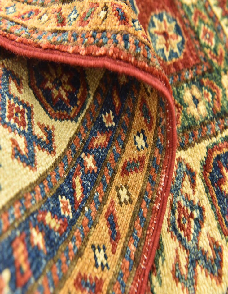 Detail image of 3' x 4' 4  Hand Knotted Kazak Oriental Rug