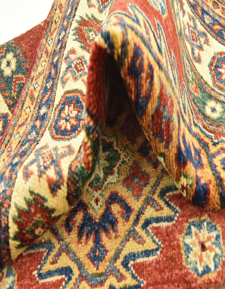 Detail image of 3' x 4' 4  Hand Knotted Kazak Oriental Rug
