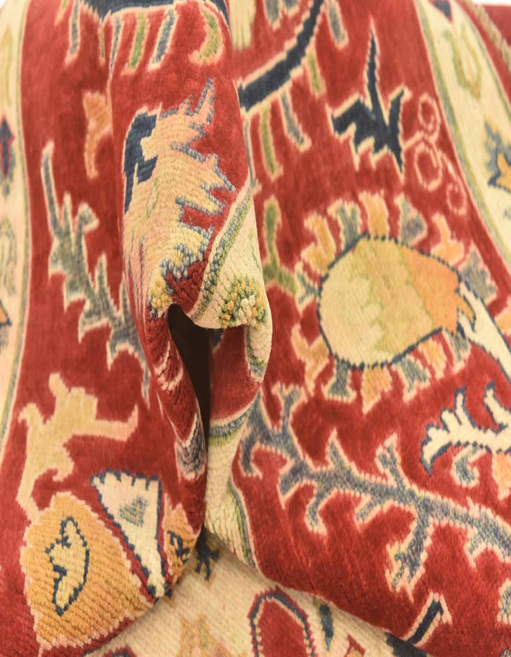 Detail image of 5' 8 x 7' 9  Hand Knotted Kazak Rug