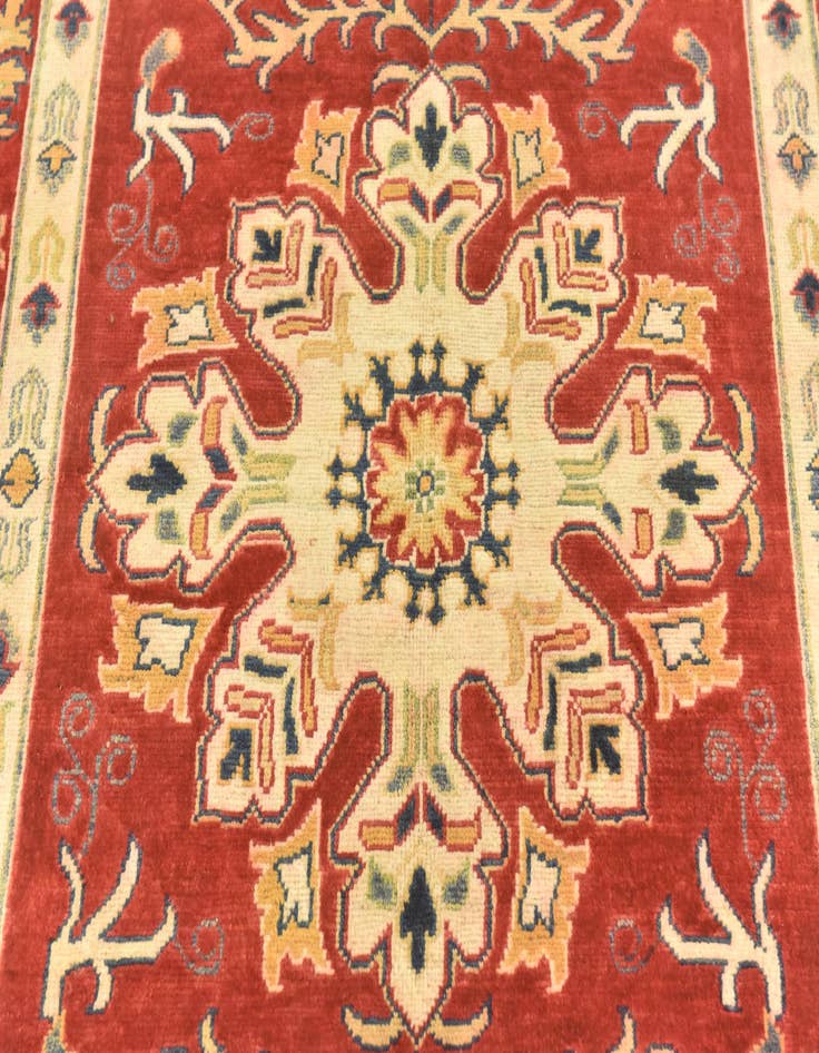 Detail image of 5' 8 x 7' 9  Hand Knotted Kazak Rug