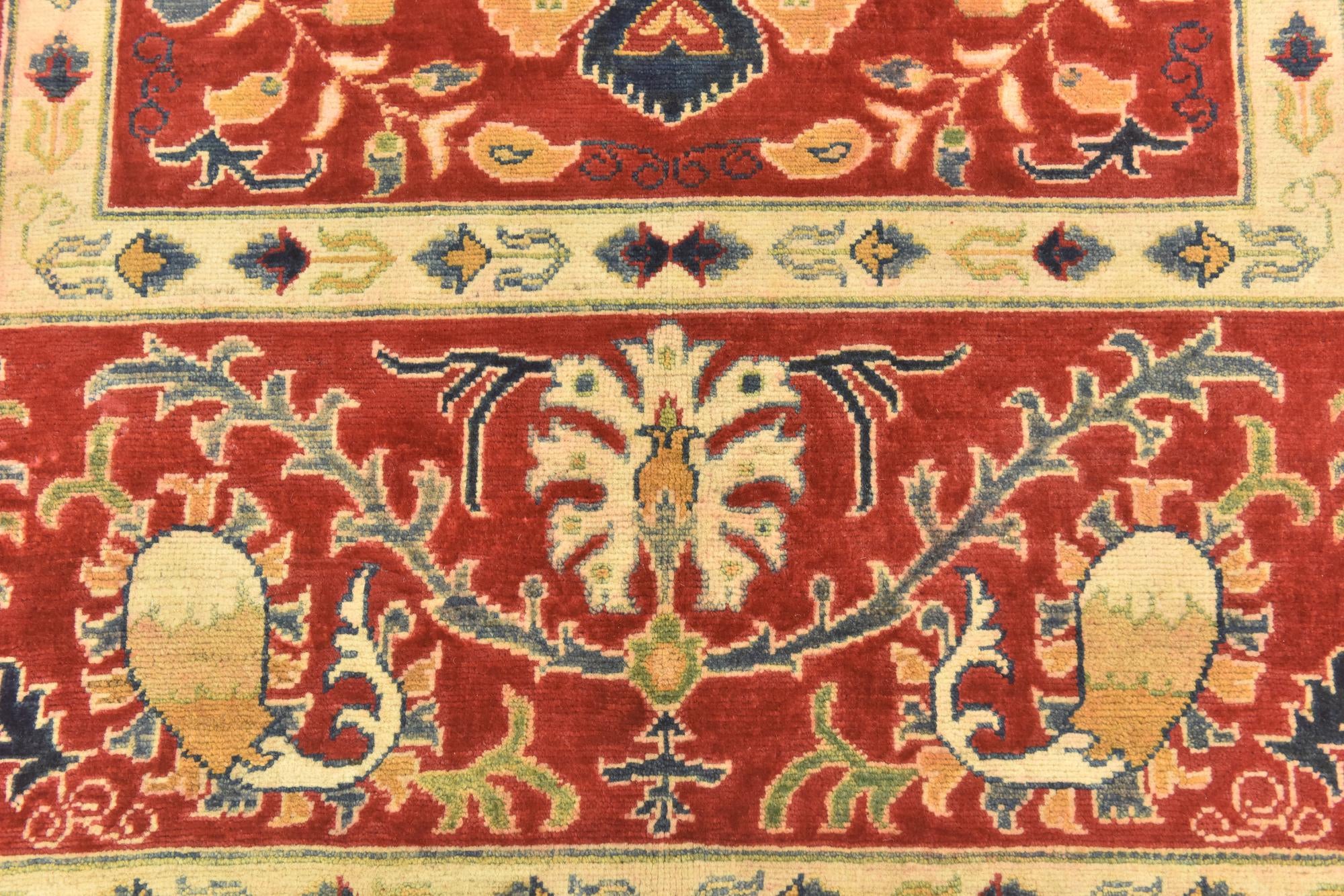 5' 8 x 7' 9 Hand Knotted Kazak Rug