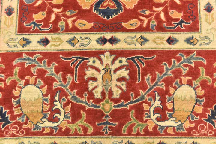 5' 8 x 7' 9 Hand Knotted Kazak Rug