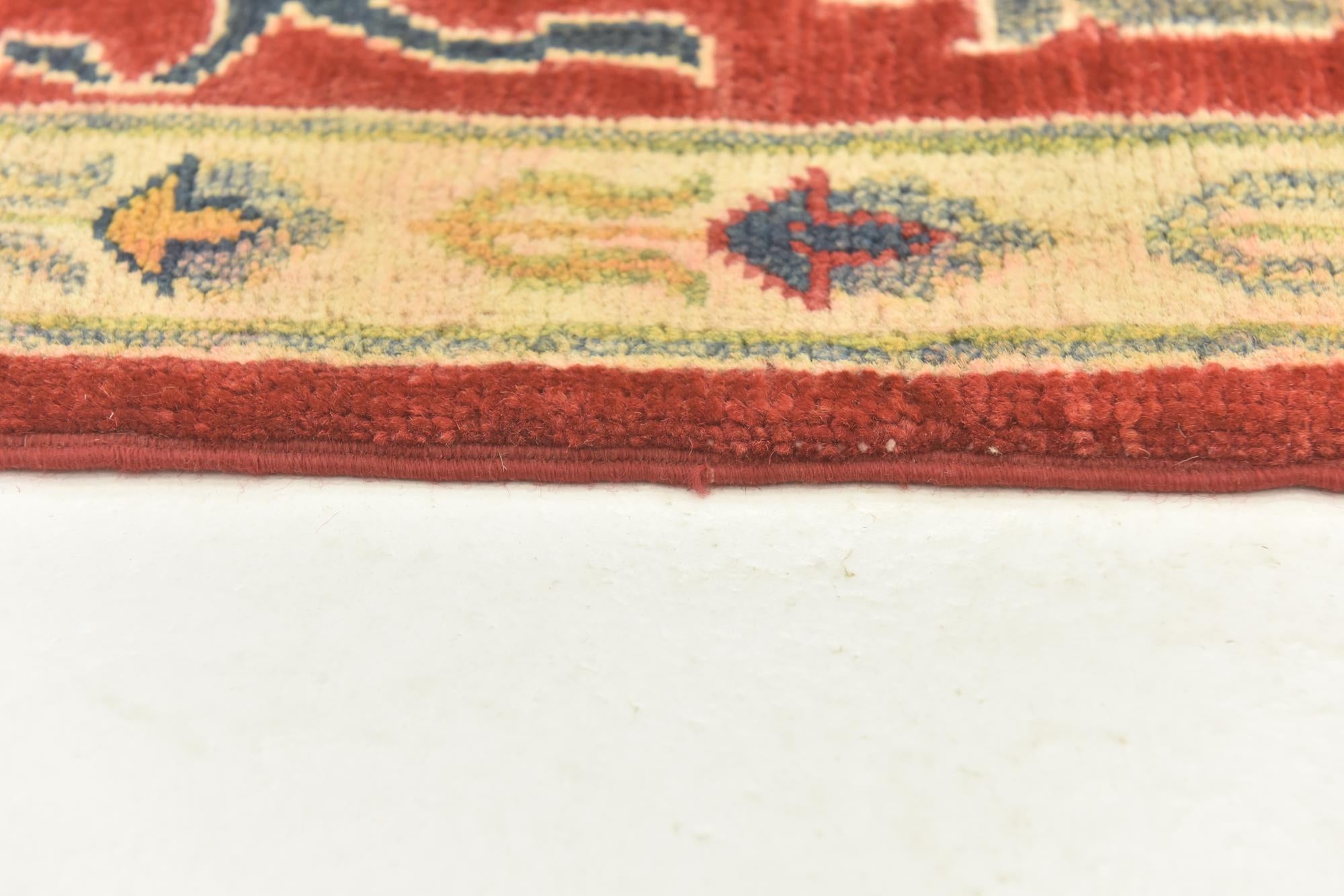 5' 8 x 7' 9 Hand Knotted Kazak Rug