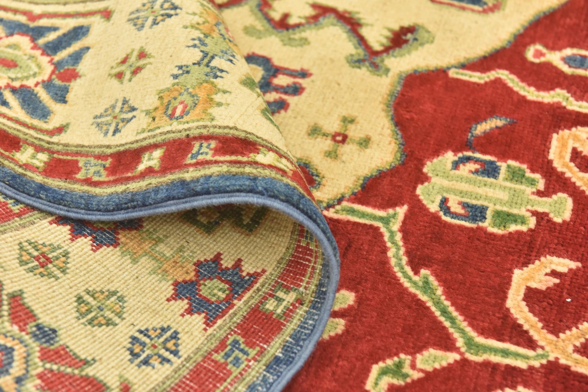 170cm x 235cm Hand Knotted Kazak Rug