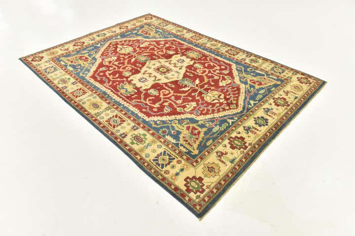 170cm x 235cm Hand Knotted Kazak Rug