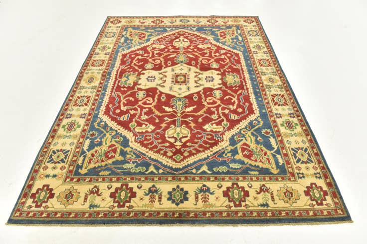 Detail image of 170cm x 235cm Hand Knotted Kazak Rug