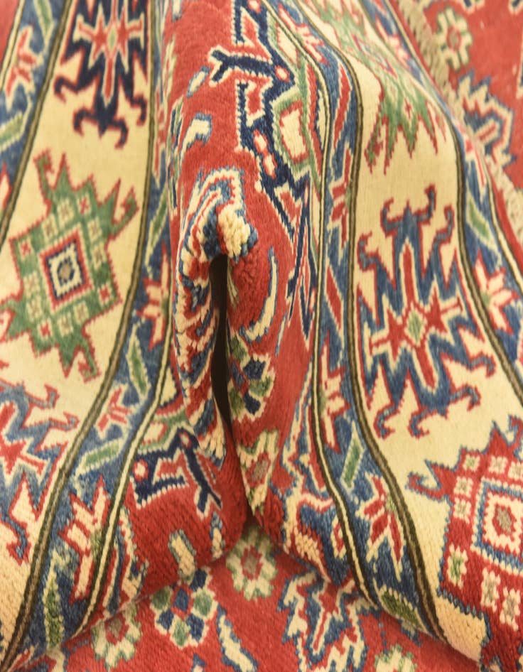 Detail image of 6' x 8' 9  Hand Knotted Kazak Rug
