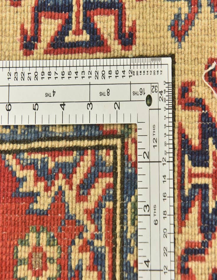 Detail image of 6' x 8' 9  Hand Knotted Kazak Rug