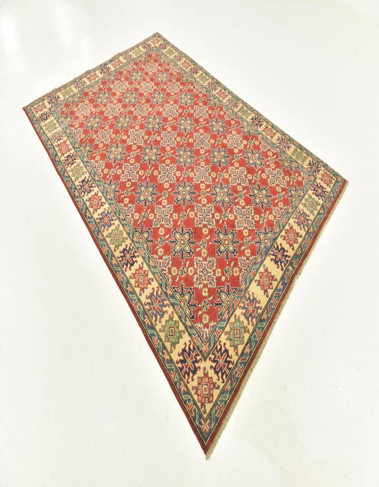 Detail image of 6' x 8' 9  Hand Knotted Kazak Rug