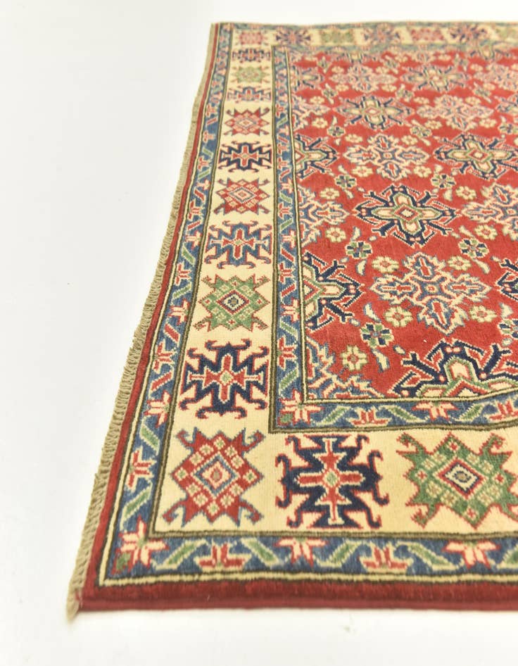 Detail image of 6' x 8' 9  Hand Knotted Kazak Rug
