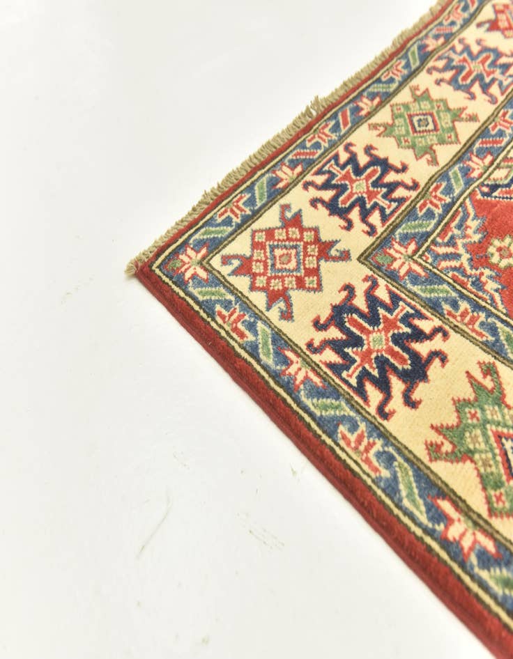 Detail image of 6' x 8' 9  Hand Knotted Kazak Rug