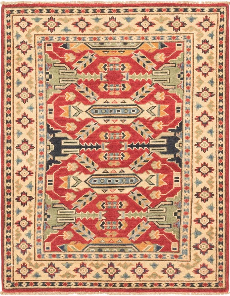 Detail image of 2' 8 x 4' 2 Hand Knotted Kazak Oriental Rug